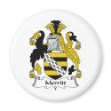 Merritt Family Crest magnets