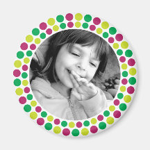Merry and Bright 2010 Holiday Photo Magnet