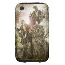 Merry and Peregrin on Treebeard iPhone 3 Tough Cases