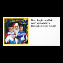 Merry Bailout photo cards