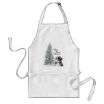 Merry Berner Christmas Apron