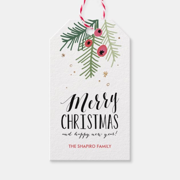 Merry Berry Collection Pack Of Gift Tags-0