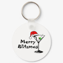 Merry Blitzmas keychains