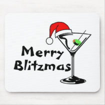 Merry Blitzmas mousepads