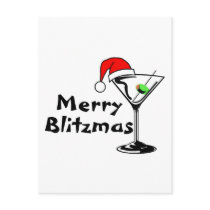 Merry Blitzmas postcards