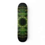 "Merry Chameleon" Fractal Art Skateboard