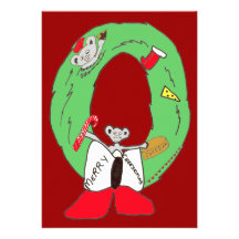 Merry Cheesemas Personalized Announcements