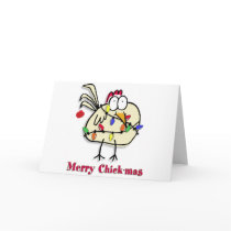 Merry Chick.mas Fun Cards