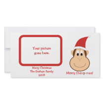 Merry Chimpmas! Christmas gifts photo cards