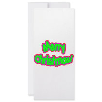 Merry Chirstmas 2 rack cards by omgoshitschristmas Merry Chirstmas 2 rack cards