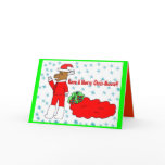 Merry Chris-Moose Greeting Card
