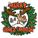 Merry Chris Moose photo sculptures