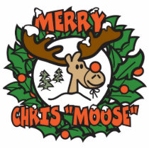 Merry Chris Moose photo sculptures