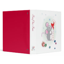 Merry Chris-Mouse binders by RankinOriginals Merry Chris-Mouse binders
