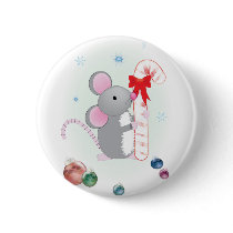 Merry Chris-Mouse buttons by RankinOriginals Merry Chris-Mouse buttons