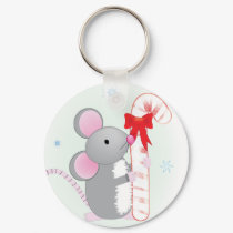 Merry Chris-Mouse keychains by RankinOriginals Merry Chris-Mouse keychains