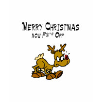 Merry Chrismas Now F*ck Off t-shirts