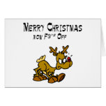 Merry Chrismas Now F Off Greeting Card