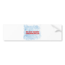 merry chrismukkah bumper stickers by mike3488 merry chrismukkah bumper stickers