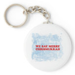 merry chrismukkah keychains