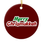 Merry Chrismukkah Christmas Ornament