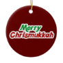 Merry Chrismukkah Christmas Ornament