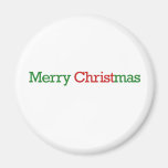 Merry Christ mas Fridge Magnet