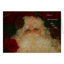 Merry Christma Ho Ho Ho Greeting Cards