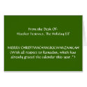 MERRY CHRISTMACHANUKKWANZAAKAH cards