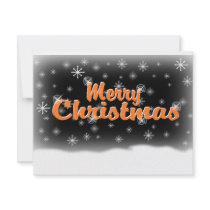 MERRY CHRISTMAS 1 GIANTS invitations
