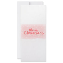 MERRY CHRISTMAS 1 PINK rack cards by JUST4HOLIDAYZ MERRY CHRISTMAS 1 PINK rack cards