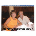 Merry Christmas 2007 calendars