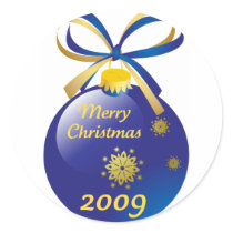 Merry Christmas 2009 stickers by MyOtherPlanet Merry Christmas 2009 stickers
