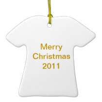 Merry Christmas 2011 Ornament