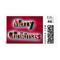 Merry Christmas 3D Font Stamp