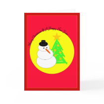 Merry Christmas & A Happy New Year cards