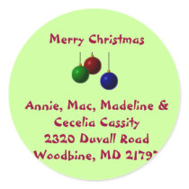 Merry Christmas address sticker by asennet Merry Christmas address sticker