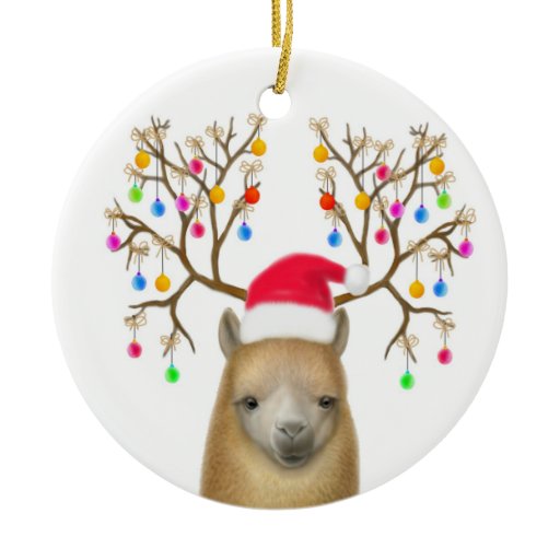 merry christmas alpaca ornament zazzle merry christmas alpaca ornament zazzle
