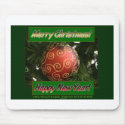 Merry Christmas &amp; Happy New Year mousepads