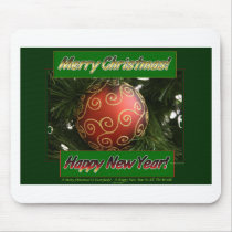 Merry Christmas & Happy New Year mousepads by ShelvaPhotography Merry Christmas & Happy New Year mousepads