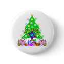 Merry Christmas and Happy Hanukkah Button