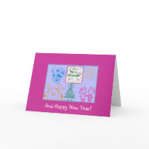 Merry Christmas And Happy New Year! cards by Lessandra Merry Christmas And Happy New Year! cards