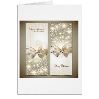 MERRY CHRISTMAS AND HAPPY NEW YEAR GREETING CARD
