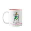Merry Christmas Angel Mug