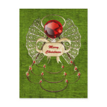Merry Christmas Angel Postcard