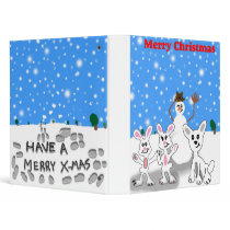 Merry Christmas Avery Binder