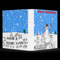 Merry Christmas Avery Binder