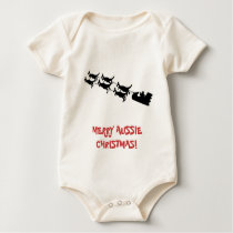 Merry Christmas Baby Apparel, Australian Theme. t-shirts