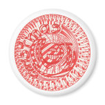 Merry Christmas ball candy canes magnets magnets