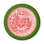 Merry Christmas ball candy canes magnets magnets